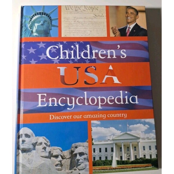 Children's USA Encyclopedia: Discover Our Amazing Country - Hardcover Reference - Picture 1 of 3